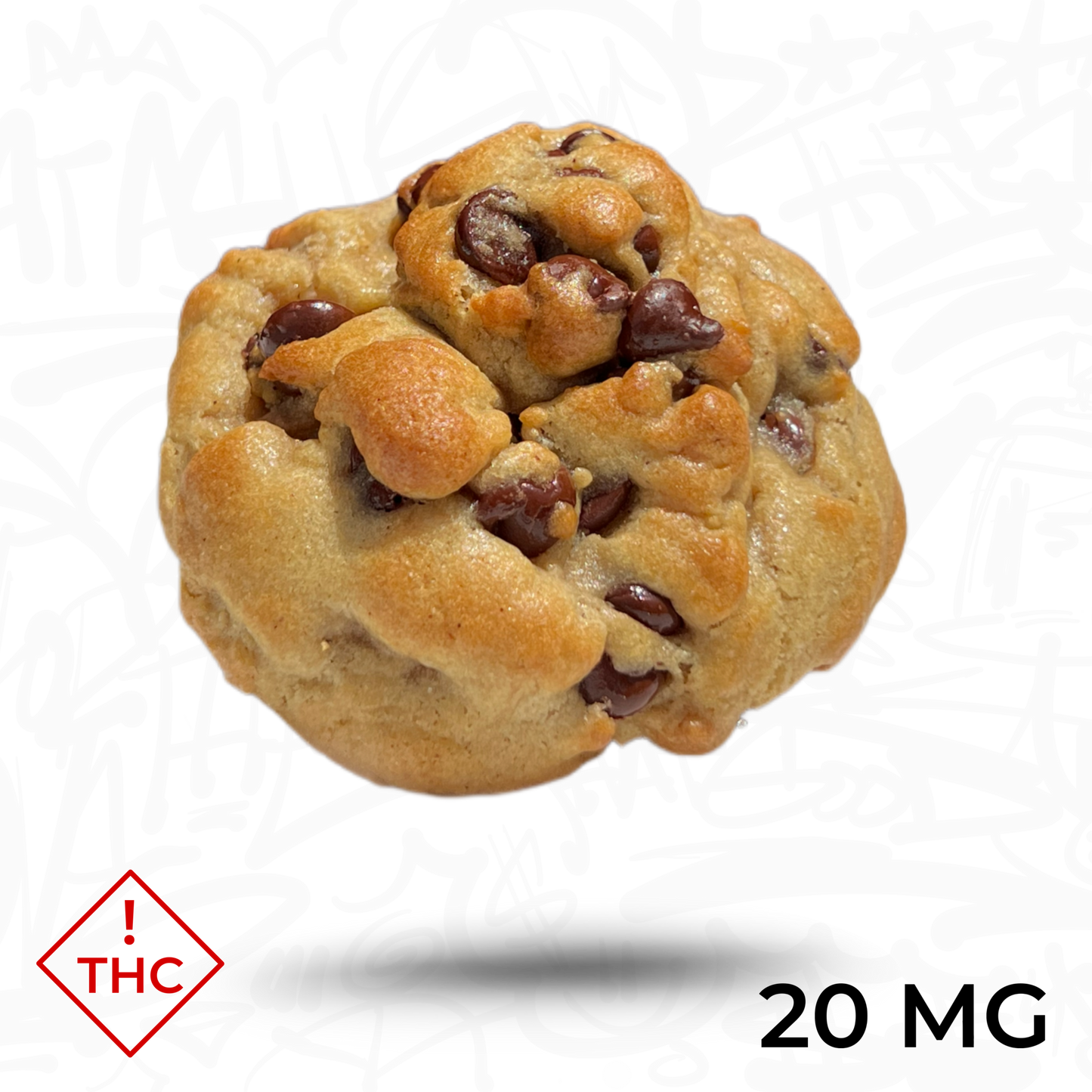 Elevated Chocolate Chip 4oz- 20MG THC